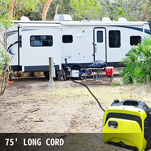 VEVOR Generator Extension Cords 50Amp 75ft 125/250V, Backfeed Cord with