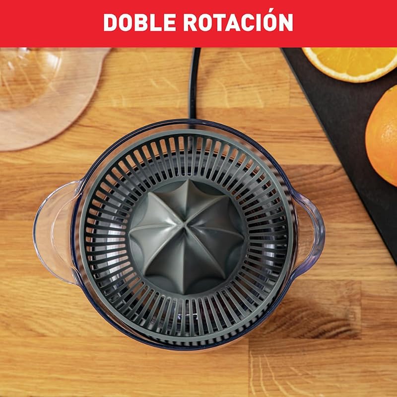 Ultracompact, Exprimidor de cítricos de 25 W, Compacto, Plástico