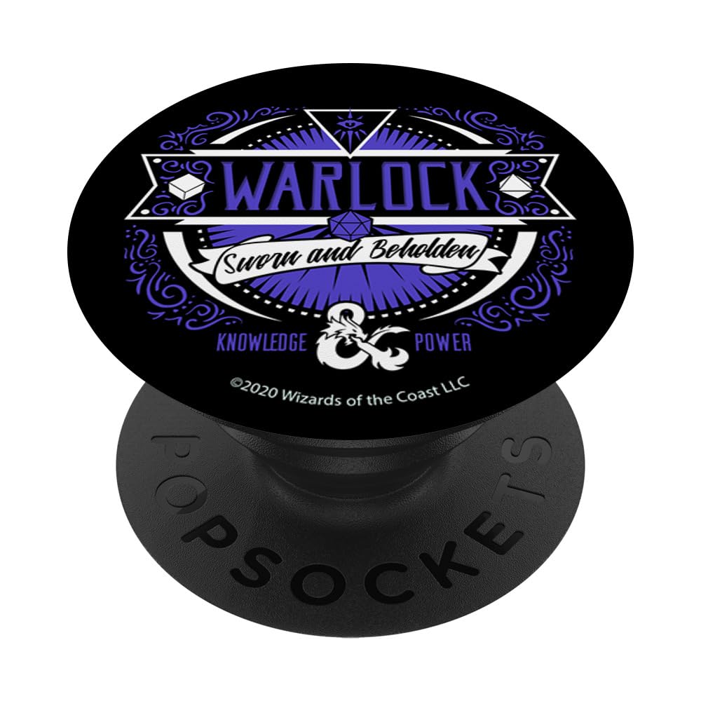 Dungeons & Dragons Warlock Sworn And Beholden PopSockets Swappable PopGrip