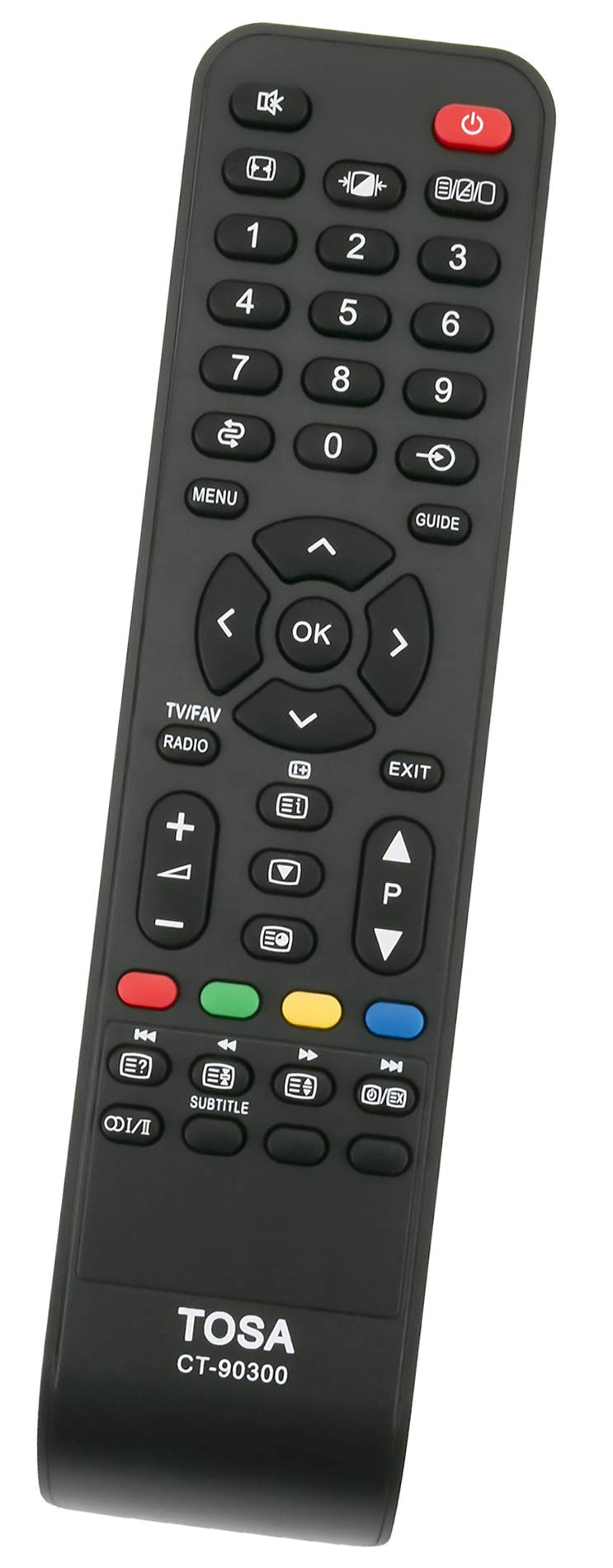 ALLIMITY CT-90300 Remote Control Replace fit for Toshiba REGZA TV 32AV555D 32AV505DG 42AV555DG 32AV563D 32AV555DB 42AV505D 32AV503D 32AV505DB 32AV505 19AV505D