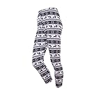 Snowflake Reindeer Warm Knitted Leggings