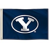 BYU Cougars College Sports Printed Flag - NCAA Licensed - Nylon - School Banner (Blue) (2' x 3')