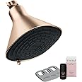 Canopy Filtered Shower Head - High Pressure Shower Head Filter for Hard Water - Shower Filter To Remove Impurities for Healthier Scalp, Skin & Hair - Support Hair Growth & Minimize Breakage - Brass