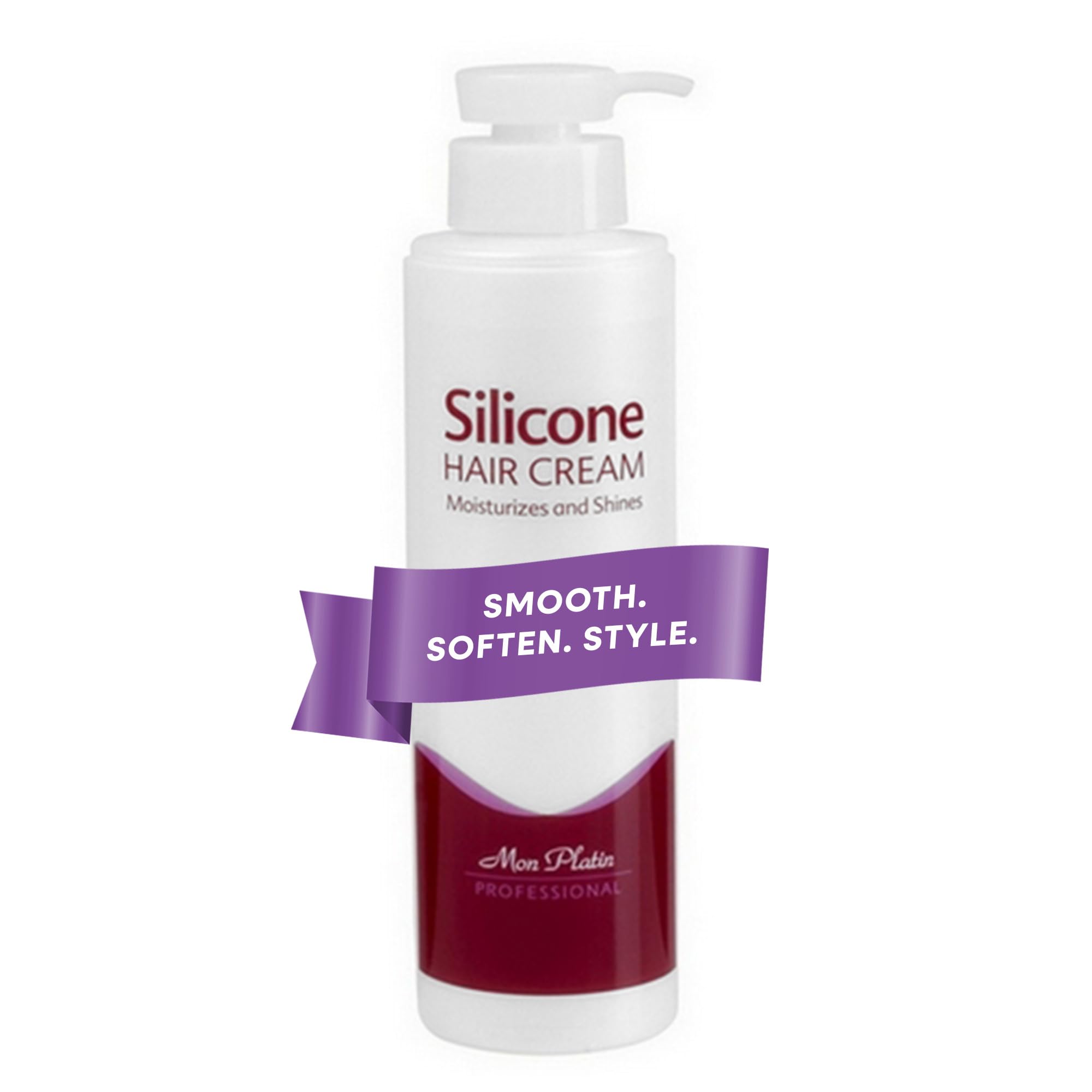 Mon Platin Silicone Hair Cream Moisturizes And Shines 500ml 17.fl.oz