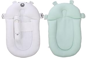 DAOLUAN Baby Lounger Baby Nest Infant Breathable Two-Sided Cotton Cartoon Sleeping Beds for Newborn Organic Lounger