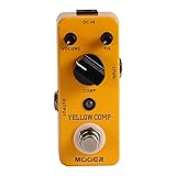 MOOER Yellow Comp Compressor Guitar Pedal Bass