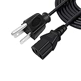 UL 8ft AC Power Cord Replacement for EF EcoFlow