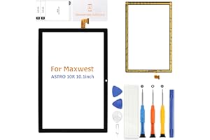 Olivechard for 10.1 inch Maxwest Astro 10R MX-A10R1WW Touch Screen Panel Digitizer Front Panel Glass kit | High Sensitivity Replacement Touchscreen