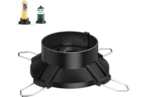 Sondiko Gas Cylinder Stand Base, Standard Fuel Gas Bottle Stabilizer, Small Propane Tank Stand, Accessory for Portable Welding Torch Burner Stove(Propane Tank Not Included)