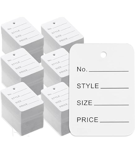 Amazon.com: Size S/M (Small-Medium) Woven Clothing Size Tags  display picture 3