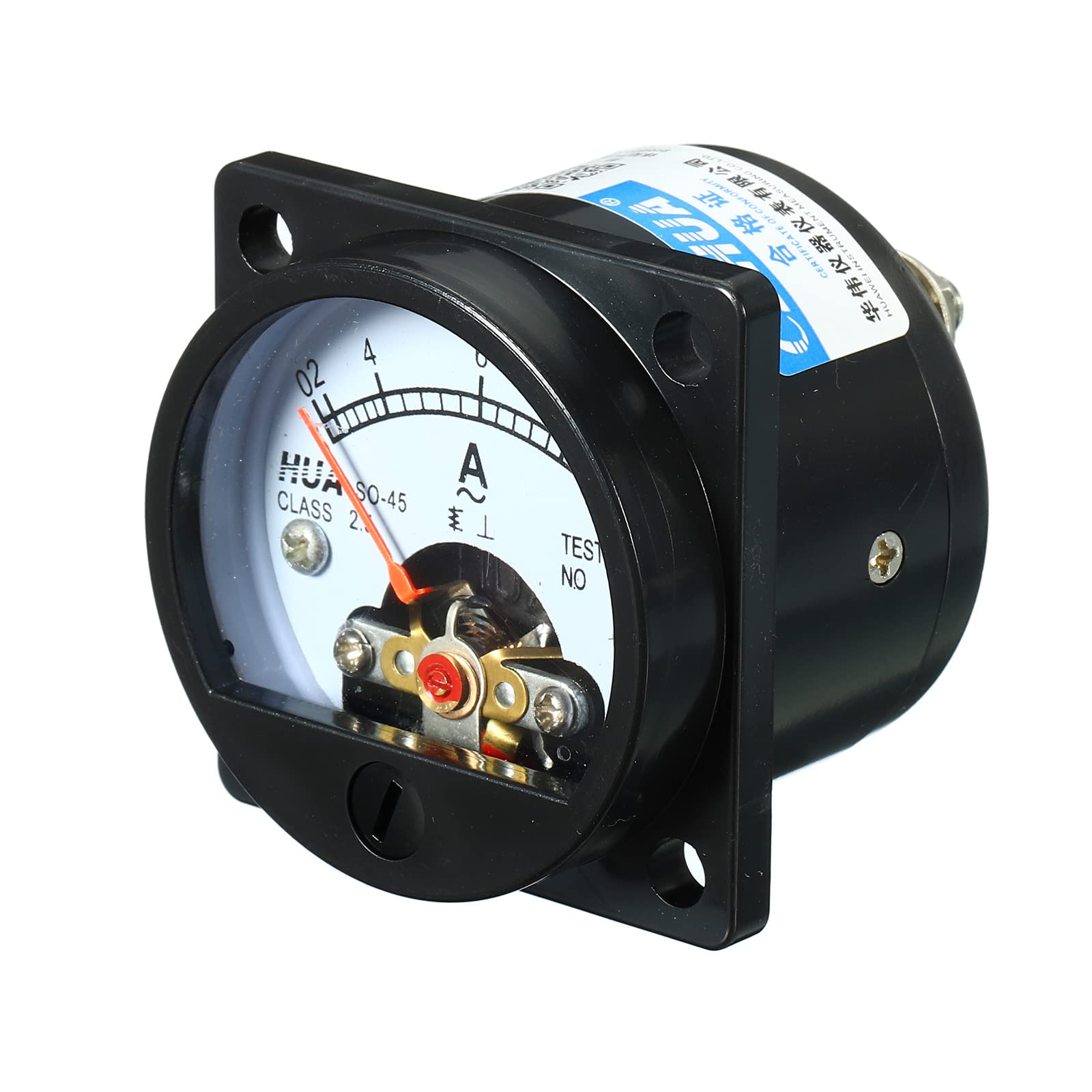 YOKIVE Analog Panel Ammeter, SO-45 Ampere Meter Current Tester, Great for Office, Art, Home, Daily Use (AC 0-10A)