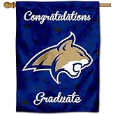Montana State Bobcats Graduation Gift Banner Flag