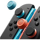 COOWPS Switch 2 Thumb Grips for Nintendo Switch 2 Joy-Con and Pro Controller, Anti-Slip Silicone Joystick Cover, Ergonomic Design Enhanced Gaming Grip, Comfortable & Durable