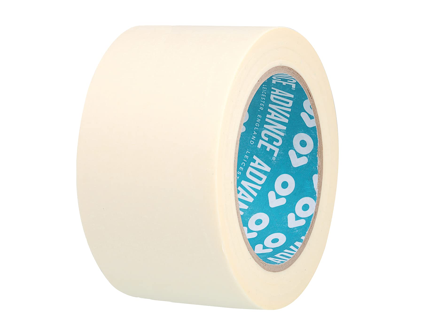 Advance Tapes AT6300 Paper Masking Tape 60°C, Cream, 72mm x 50m, 76mm Core, Single Roll