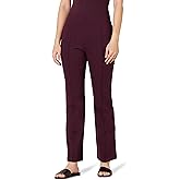 Amazon Essentials Women's Ponte Pull-On Mid Rise Ankle Length Pants