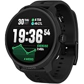 SUUNTO Race 2 GPS Sports Watch, 1.5&rdquo;AMOLED, 115+ Sports Modes, All Black | Touchscreen, Improved Navigation, 18D Battery Life, Dual-GNSS, Offline Maps, Training Metrics&amp;Recovery Insights, SUUNTO App