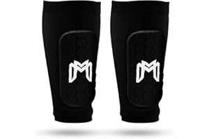 MediCaptain Mini Shin Guards Soccer – Built in Shin Pad Sleeves for Mens, Women, Teens - Small Shin Guards - Lightweight, Breathable Shin Defender Leg Protection