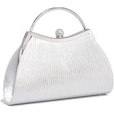 Tmore Evening Purses for Women Sparkly Handbags with Chain Womens Evening Bag for Wedding Party Prom