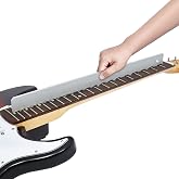 Guitar Neck Notched Straight Edge, Neck Maintenance Setup Tool | 4mm Thickness Aluminum Luthier Set Up Repair Tool for 25.5"(F) &amp; 24.75"(G) Scale Guitar Fretboard &amp; Frets for Guitarist