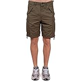 POLO RALPH LAUREN Men's Utility Surplus Chino Cargo Shorts Classic Fit Flat Front (Olive, 35)