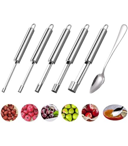 4smile Dénoyauteur De Pommes – Emporte-pomme Pratique Avec Lame En Acier Inoxydable 1,5 Cm