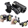 Starboosa Rifle Scope Mount Camera Adapter - Smartphone Camera Adapter for Hunting & Birding - Dual Angles for Sighting and Aiming - for eyepieces Diameter of 36mm-46mm