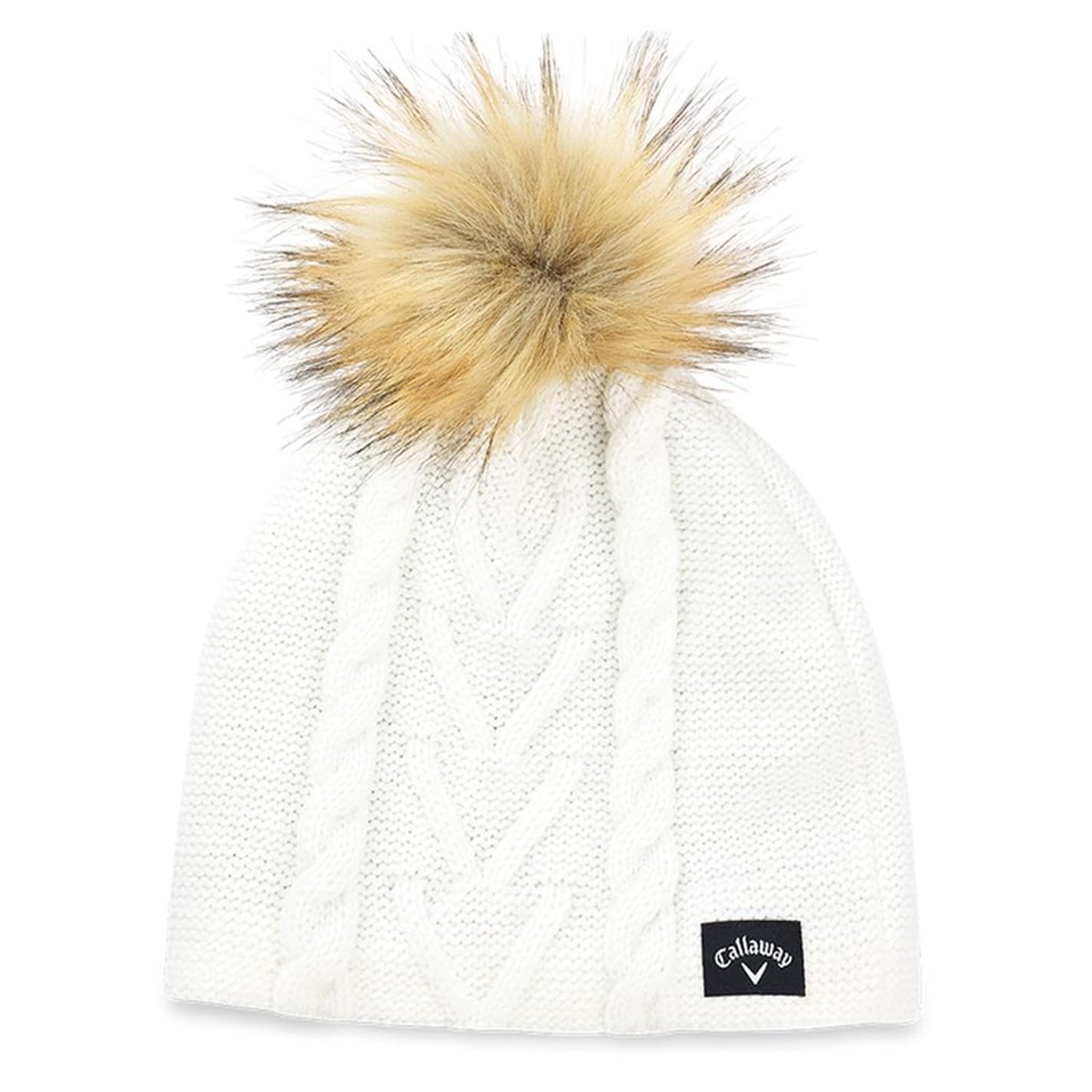 Callaway Golf Woman's Pom Pom Beanie 2019, White