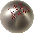 6 Speed Shift Knob For Honda/Acura - Billet Aluminum Round Ball Design