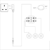Vlio Under Cabinet Light Kit LED Puck Lights 7.5W 750LM Warm White Set of 3 view 5