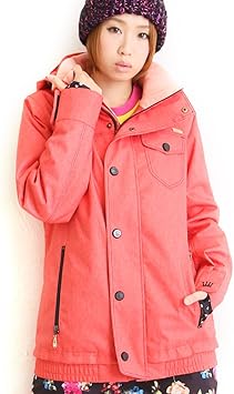 Amazon 13 14 Sirop S1302 スノーボードウェア レディース ジャケット スノボウェア ウエア デニムオレンジ デニムオレンジ M Sirop ジャケット