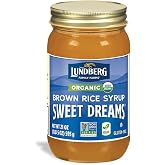 Lundberg Family Farms - Organic Sweet Dreams Brown Rice Syrup, Substitute Sweetener, Replaces Sugar, Honey, Corn Syrup, Non-GMO, Gluten-Free, USDA Certified Organic, Vegan, Kosher (21 oz)
