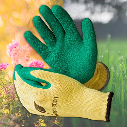 ACE Garden Eden Gartenhandschuhe - 3 Paar Garten-Arbeitshandschuhe - Schutzhandschuhe für Damen & Herren - 07/S (3er Pack) – Bild 6