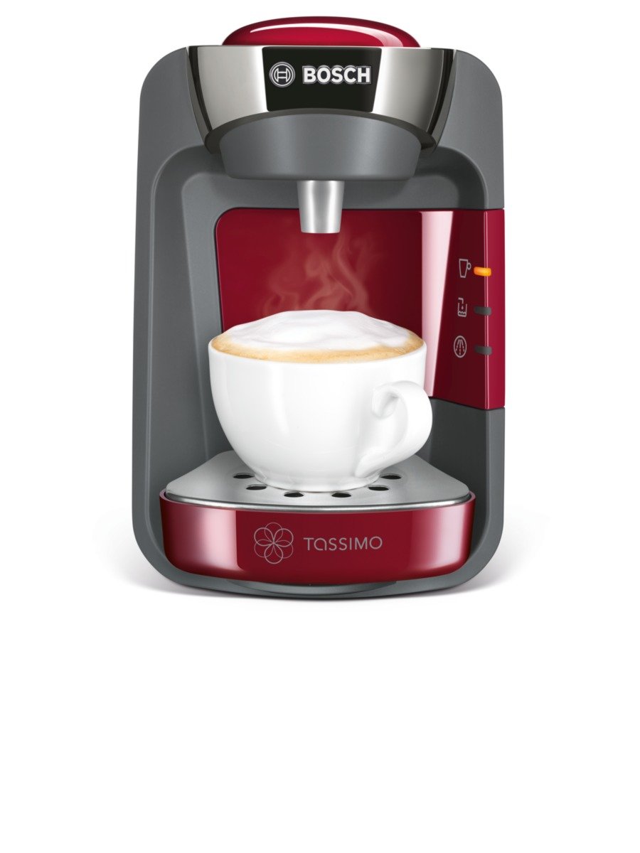 Bosch Tassimo Suny TAS3203GB Coffee Machine, 1300 Watt, 0.8 Litre - Red:  Amazon.co.uk: Kitchen & Home