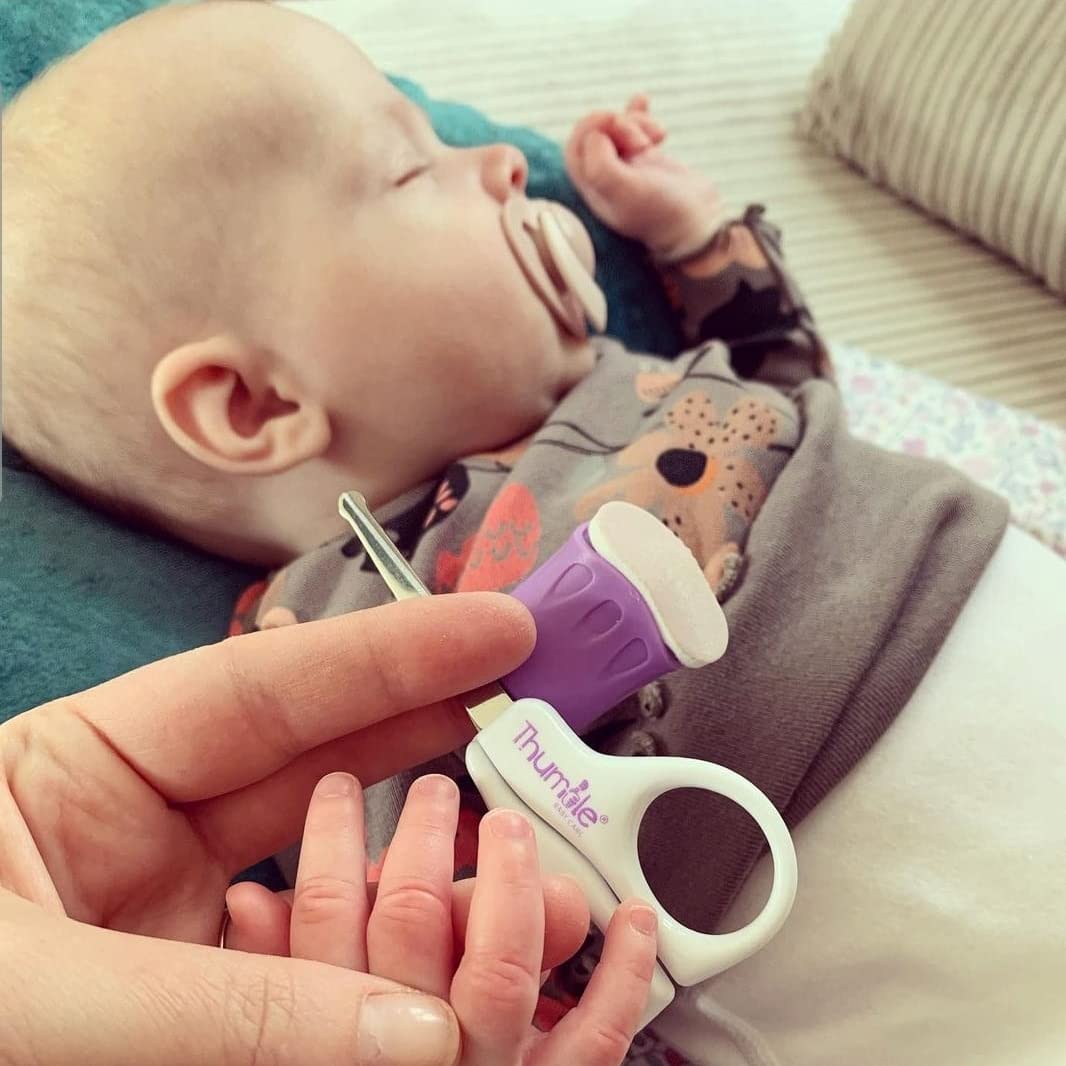 Baby Nails? Baby Scissors White