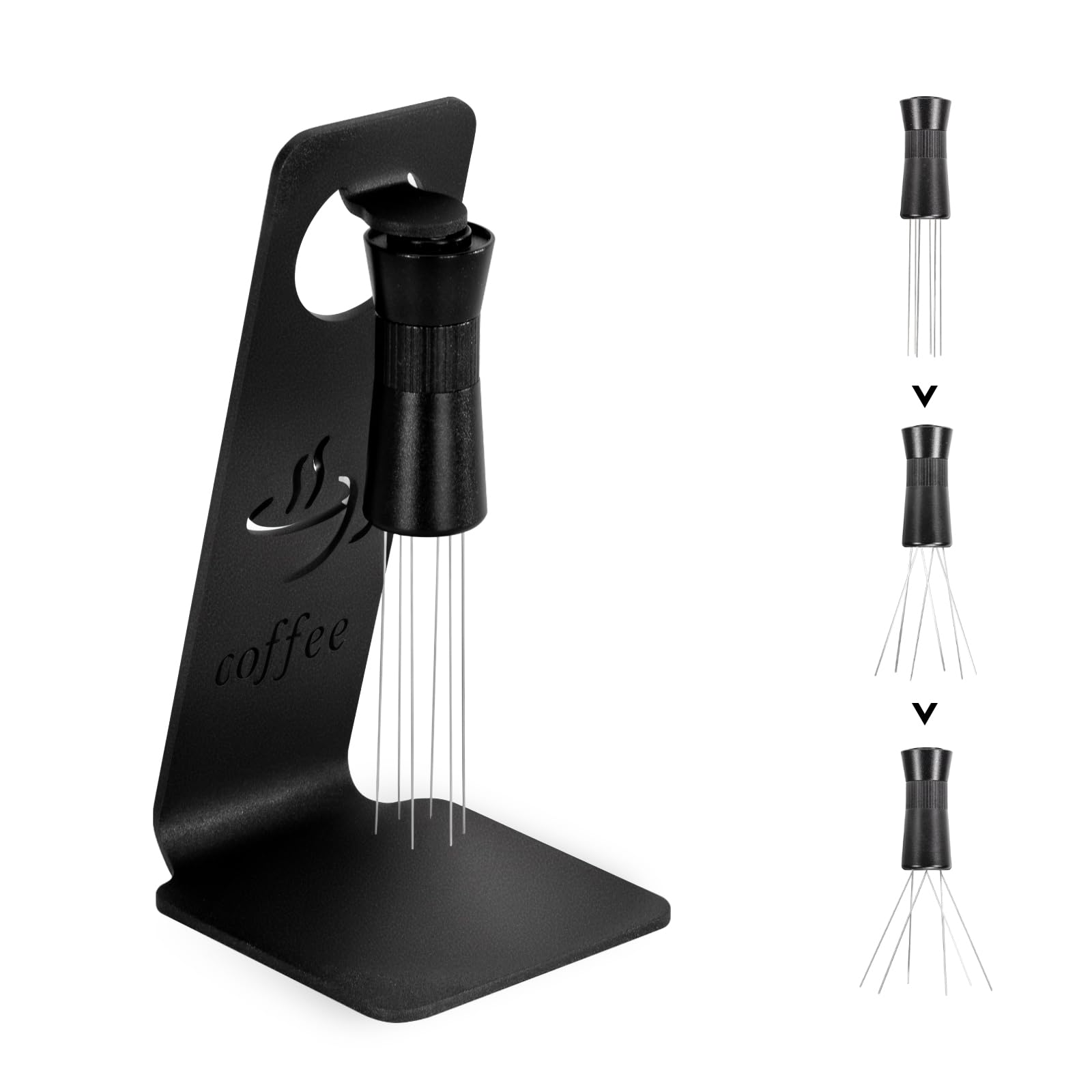 Photo 1 of *USED*
WDT Tool Espresso Needle Distributor with Magnetic Stand, Adjustable Range Coffee Espresso Stirrer, Espresso Distribution Tool Easy Access Design with Extra 6 Replacement Needles