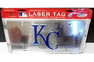 Rico Industries Royals Kc Logo Silver Laser Tag