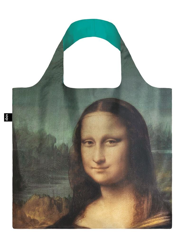 LOQI LV.MO Museum Da Vinci Mona Lisa Reusable Shopping Bag