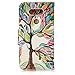 LG G5 Case,LG G5 Flip Case,HKW (TM) Colorful Tree LG G5 PU Leather Magnetic flip Folio Cover Wallet Case with Kickstand for LG G5 Phone case (MA1113)