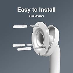 18 Inch Handicap Grab Bars, 2 Pack Stainless Steel