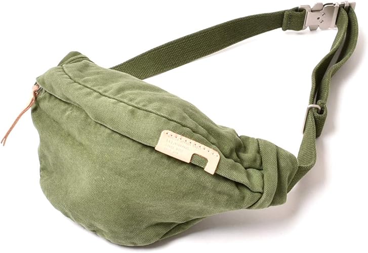 Amazon バトラーバーナーセイルズ Butler Verner Sails 反応染めヒップバッグ Ja 2276 グリーン Butler Verner Sails バトラーバーナーセイルズ ウエストバッグ
