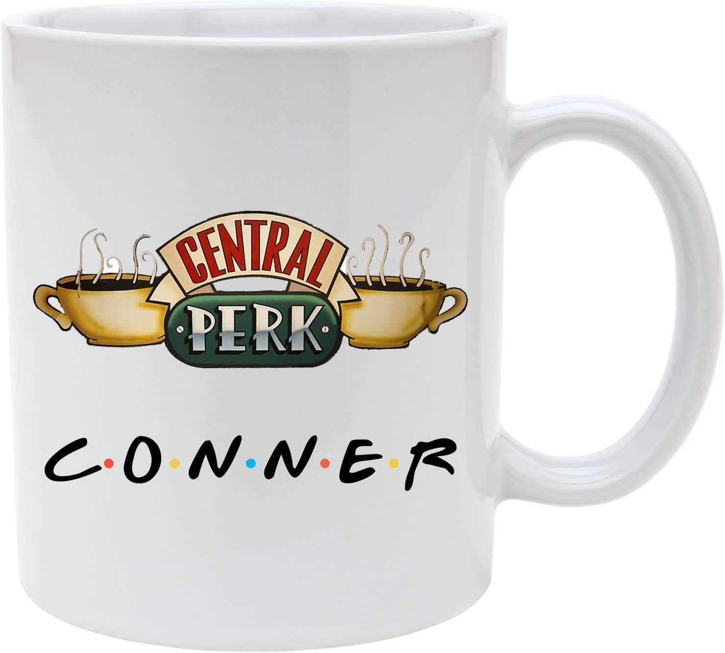 Central Perk mug with personalised Name - Christmas - Birthday - Anniversary