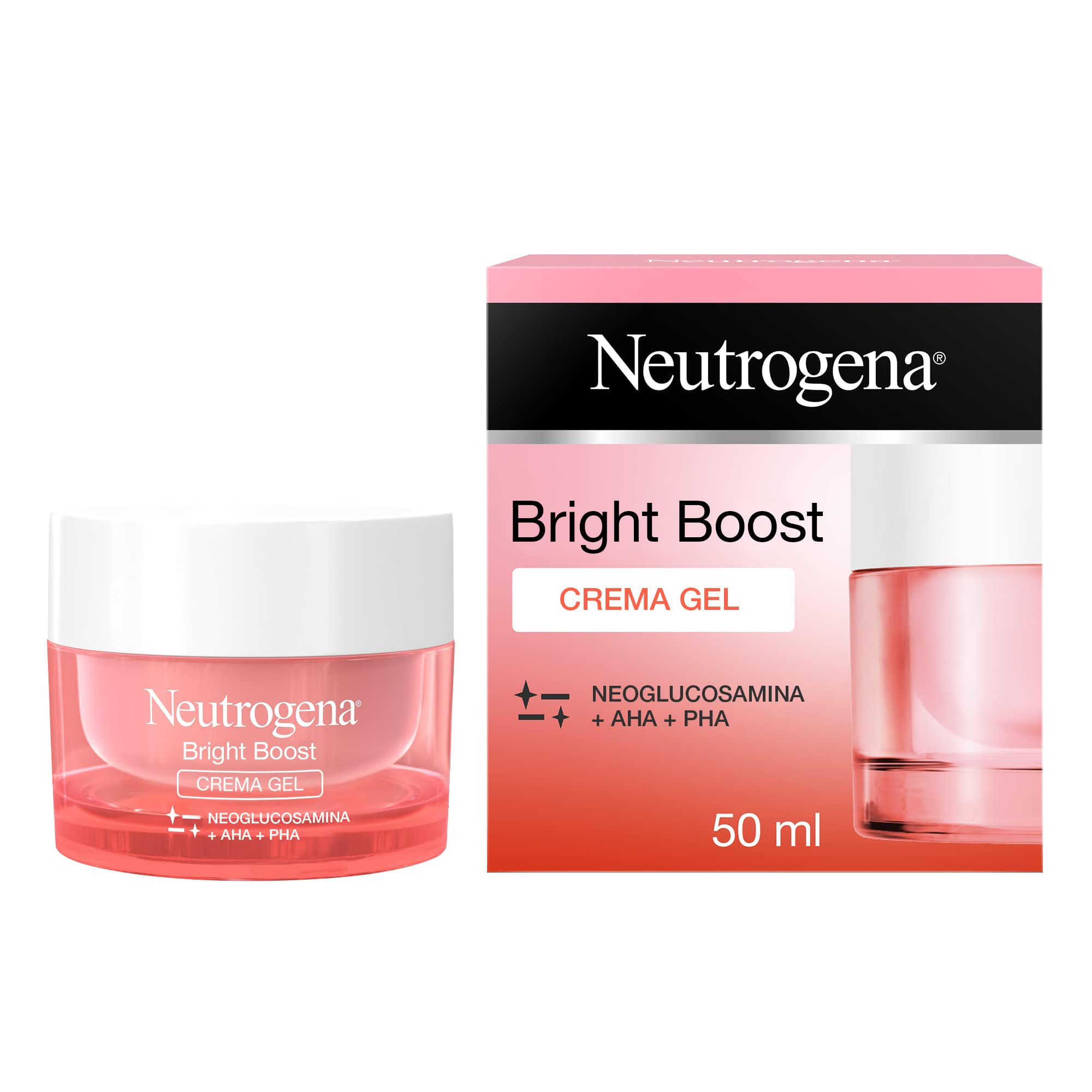 Neutrogena Bright Boost Face Moisturising Day Gel with Neoglucosamine 50ml