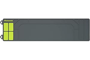 Raiseek Rifle Shotgun Cleaning Mat, Anti-Slip Magnetic Gun Maintenance Mat, Rubberized Repair Mat 36" x 10"