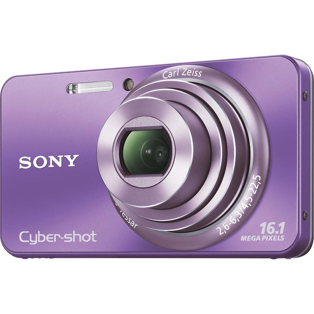 Sony Cyber-Shot DSC-W570 16.1 MP Digital Still Camera with Carl Zeiss Vario-Tessar 5x Wide-Angle Optical Zoom Lens and 2.7-inch LCD (Violet)