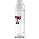 Tervis Venture Lite Texas Tech Red Raiders - Primary Logo Made in USA Double Walled Insulated Tumbler Travel Cup Keeps Drinks Cold & Hot, 24oz Water Bottle, Classic