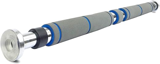 Amazon Com Garren Fitness Maximiza Pull Up Bar Locking Doorway Pullup Bar Chin Up Bar With 3 Sets Of Screw In Door Mounts 2 Heavy Duty And 1 Medium Duty Sets 26 To 39 Inches Adjustable