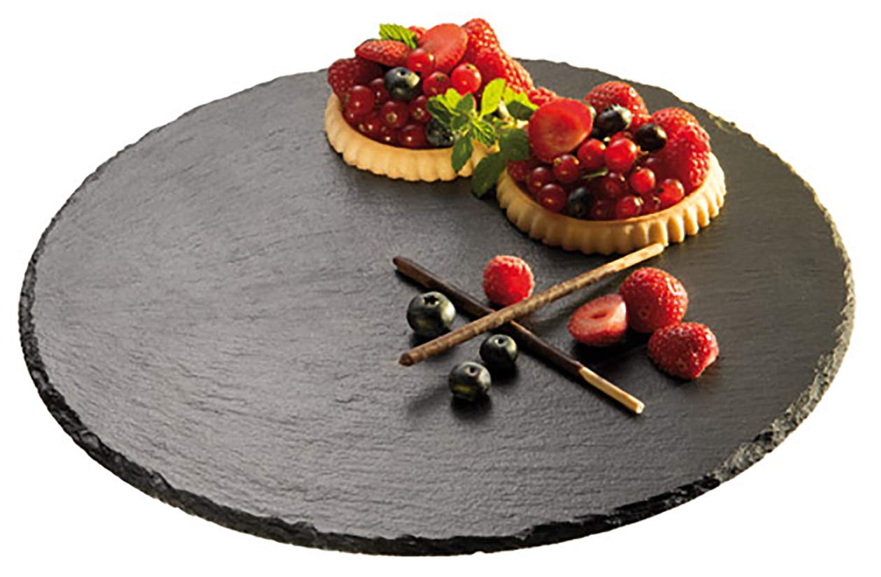 APS CK356 Revolving Platter Slate, 320 mm , White