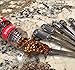 Heavy Duty Accurate Narrow Stainless Steel Measuring Spoons, 6 piece set, Chef Quality and Commercial Durability