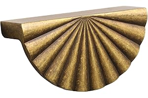 JIASENBAO 10 Pack Antique Brass Cabinet Pulls Cup Flat Vintage Drawer Pulls Kitchen Cupboard Bathroom Dresser Cabinet Hardware Handles Zinc Alloy