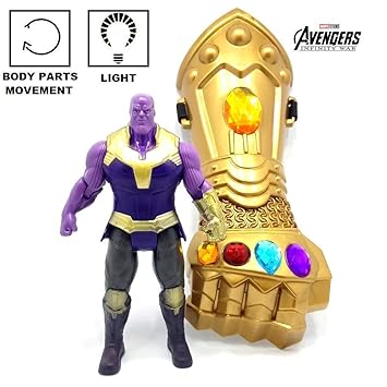 thanos toy glove